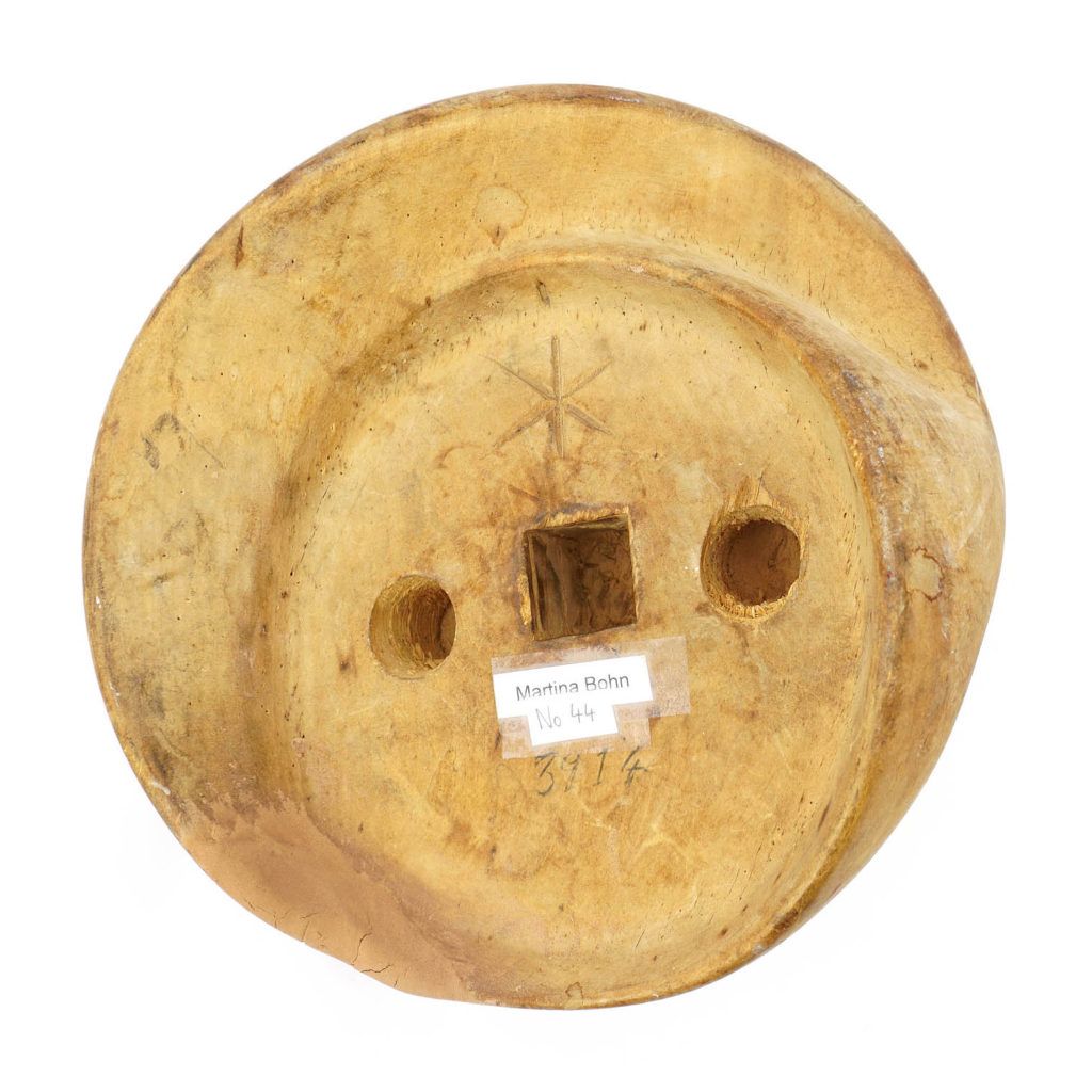 Hat Block No.44 Deep Dimple Beret Hat Block Library