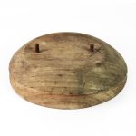 The sides of this brim are all consistently deep.