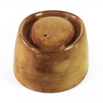 Pork Pie Crown hat block.